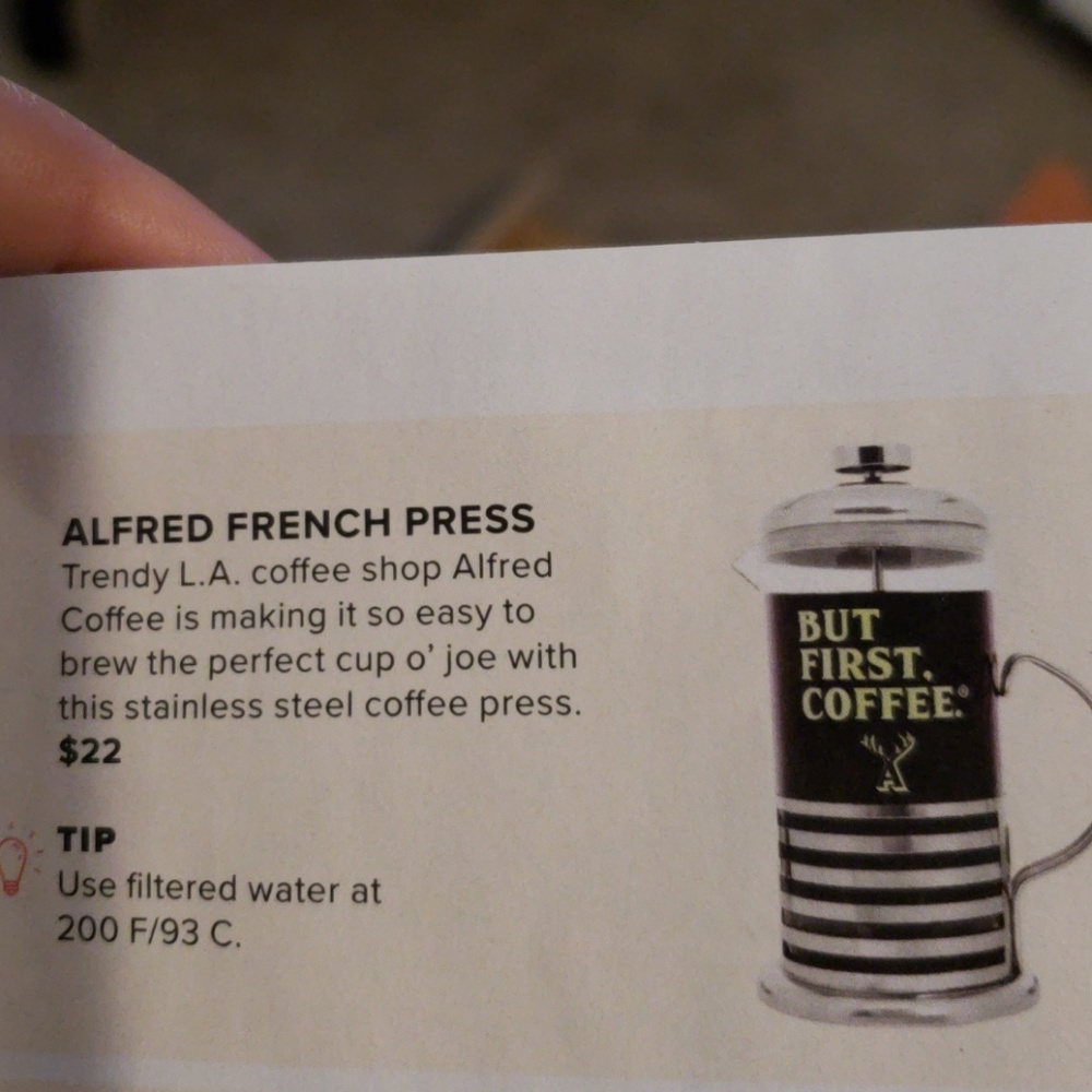 Alfred French Press Coffee Maker - Picture 2 of 2